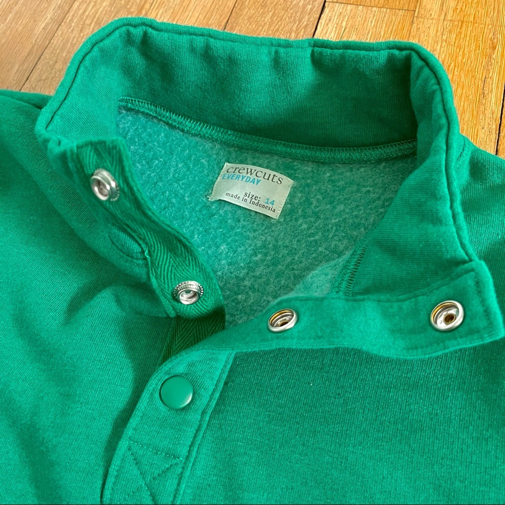 Crewcuts Kelly Green Sweatshirt Size 14